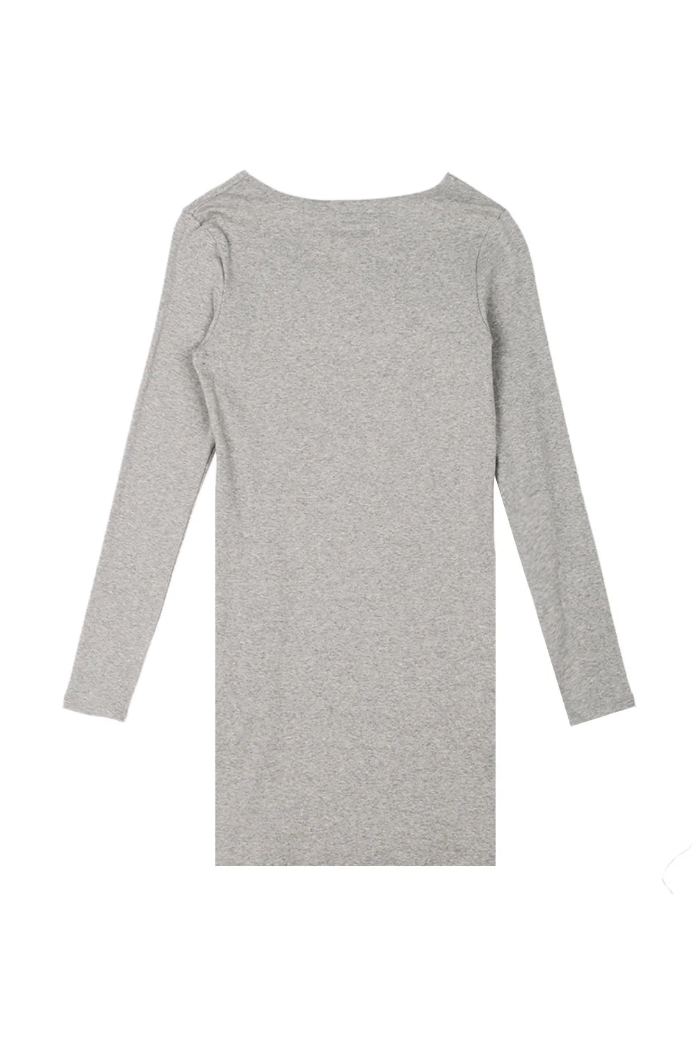 Robe Parisiennes manches longues gris W1966ADR - Image 6