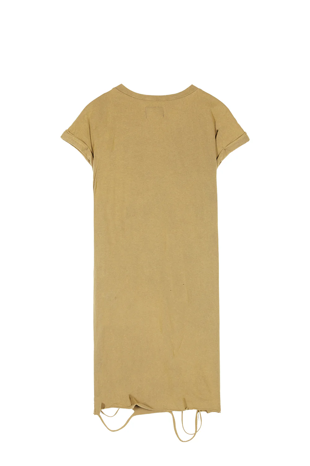 Robe t-shirt anneaux destroy kaki - Image 6