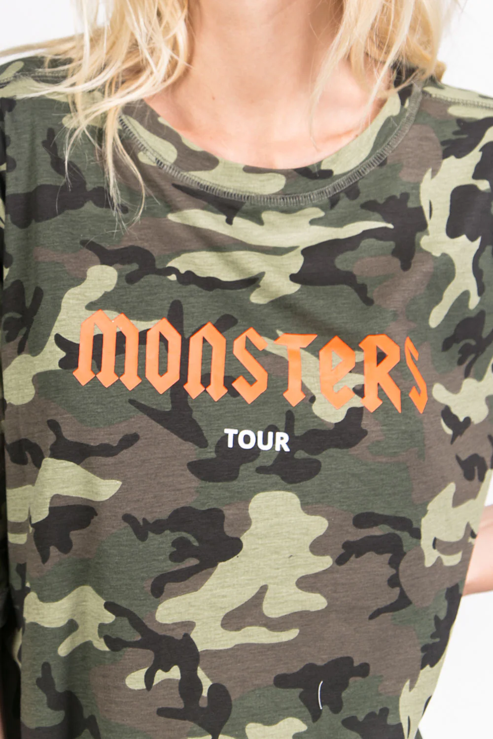 Robe t-shirt Monsters Tour camouflage - Image 8