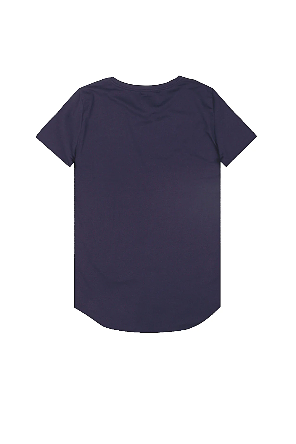 Robe t-shirt unie Femme bleu marine 1836V - Image 5