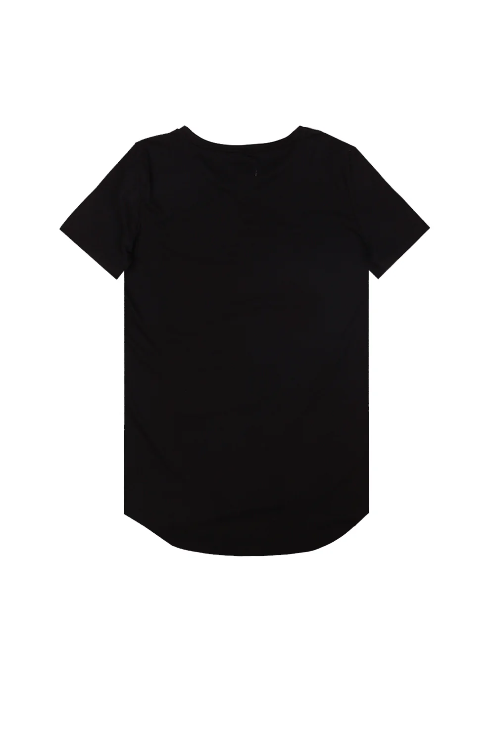 Robe t-shirt unie Femme noire 1836V - Image 5