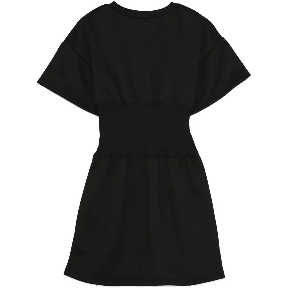 Robe t-shirt corset Noir - Image 7