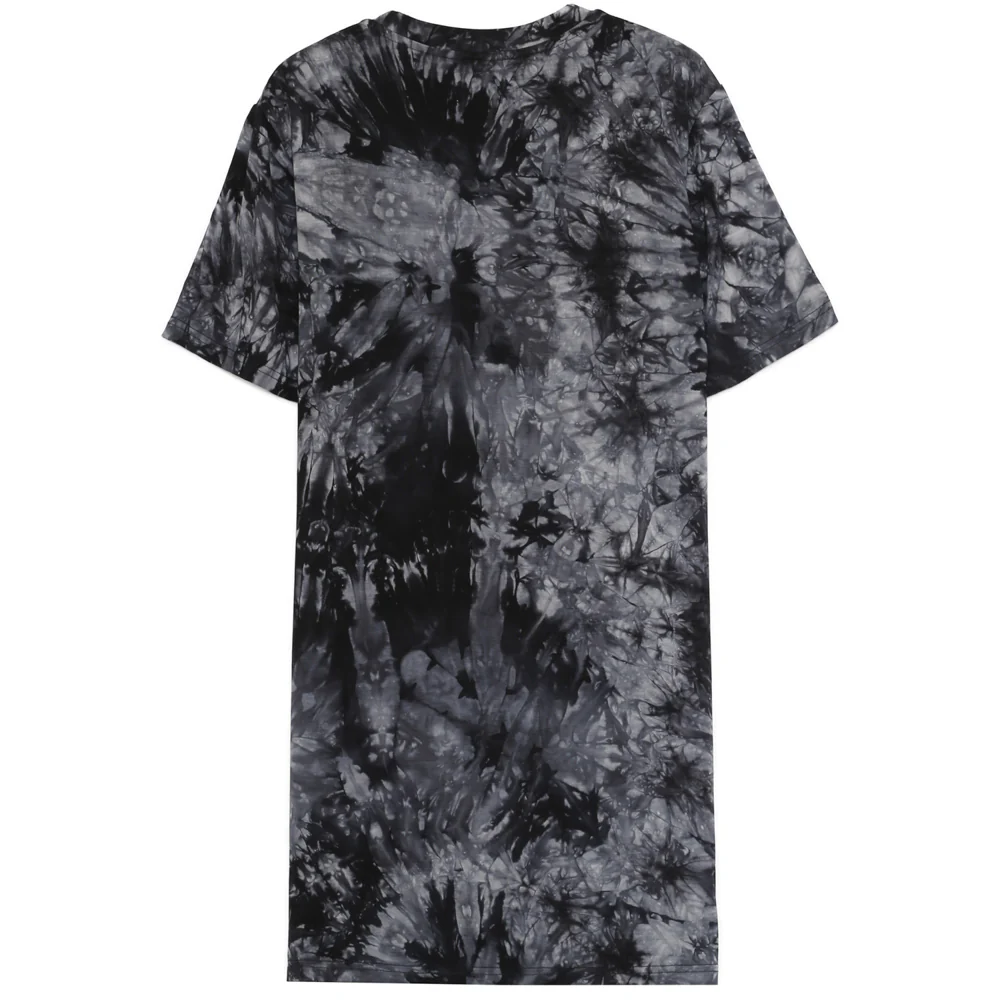 Robe t-shirt tie dye requin noir - Image 6