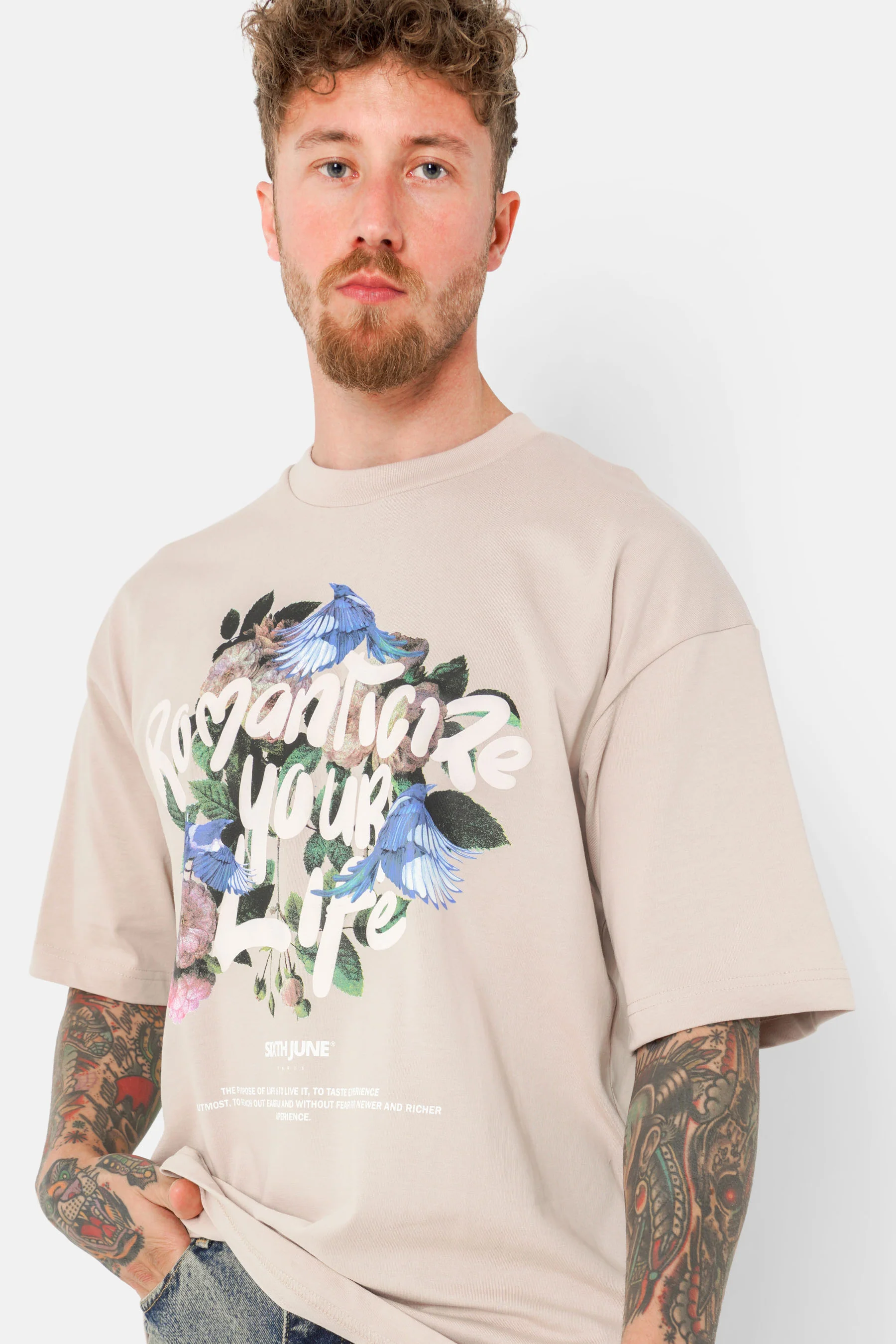 ROMANTICIZE printed s/s t-shirt - Image 3