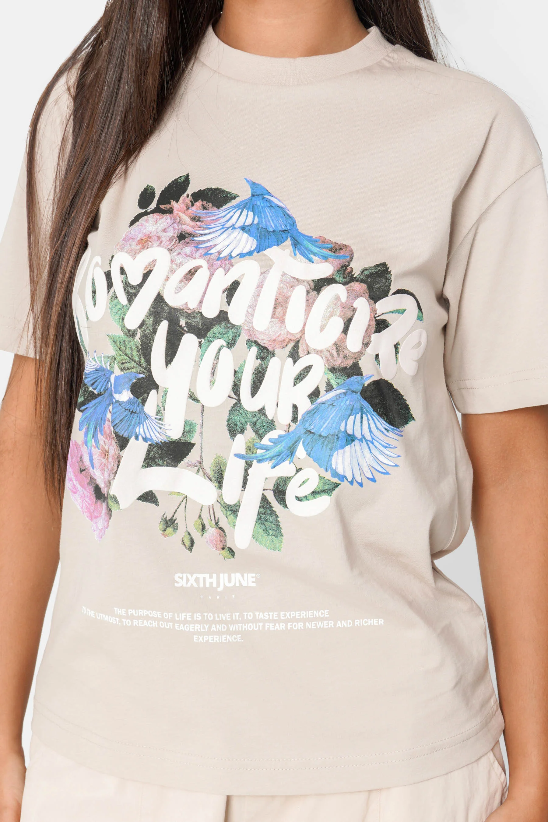 ROMANTICIZE printed s/s t-shirt - Image 3