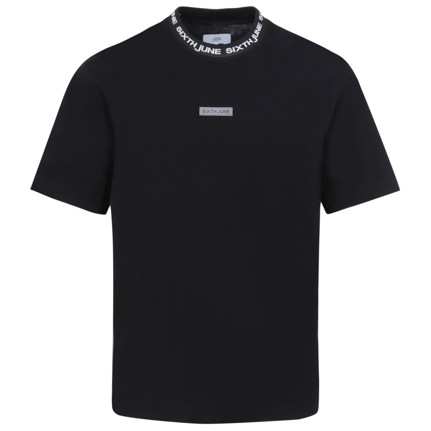 T-shirt col signature Noir - Image 6