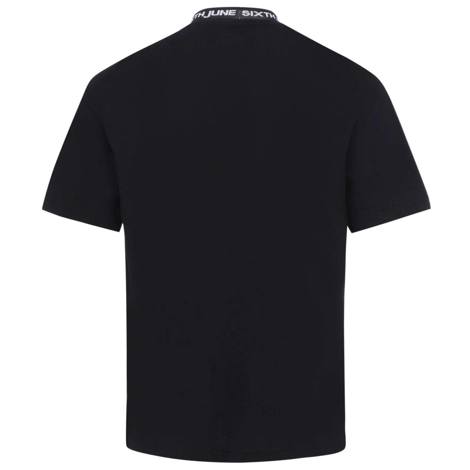 T-shirt col signature Noir - Image 7