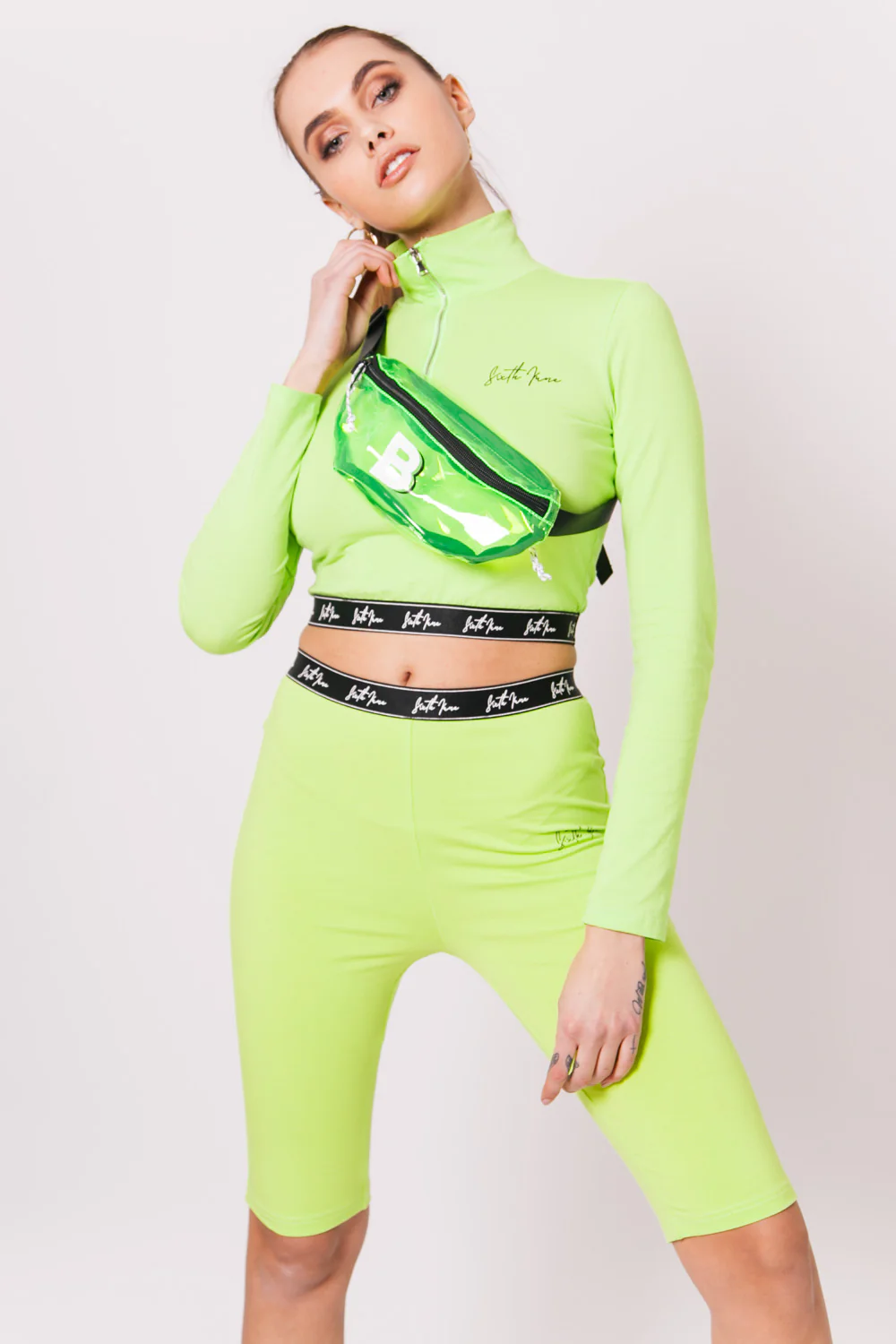 Sac banane Sundae transparent vert - Image 3