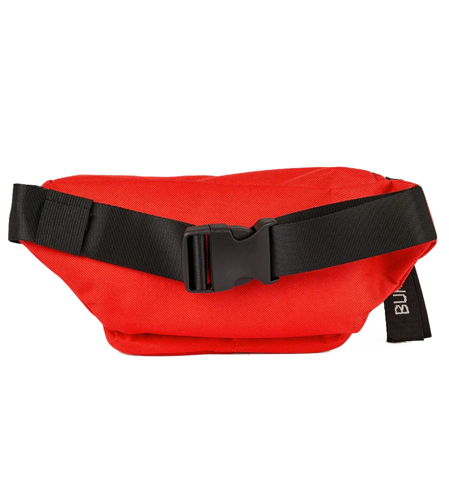 Sac banane logo double zips rouge - Image 8