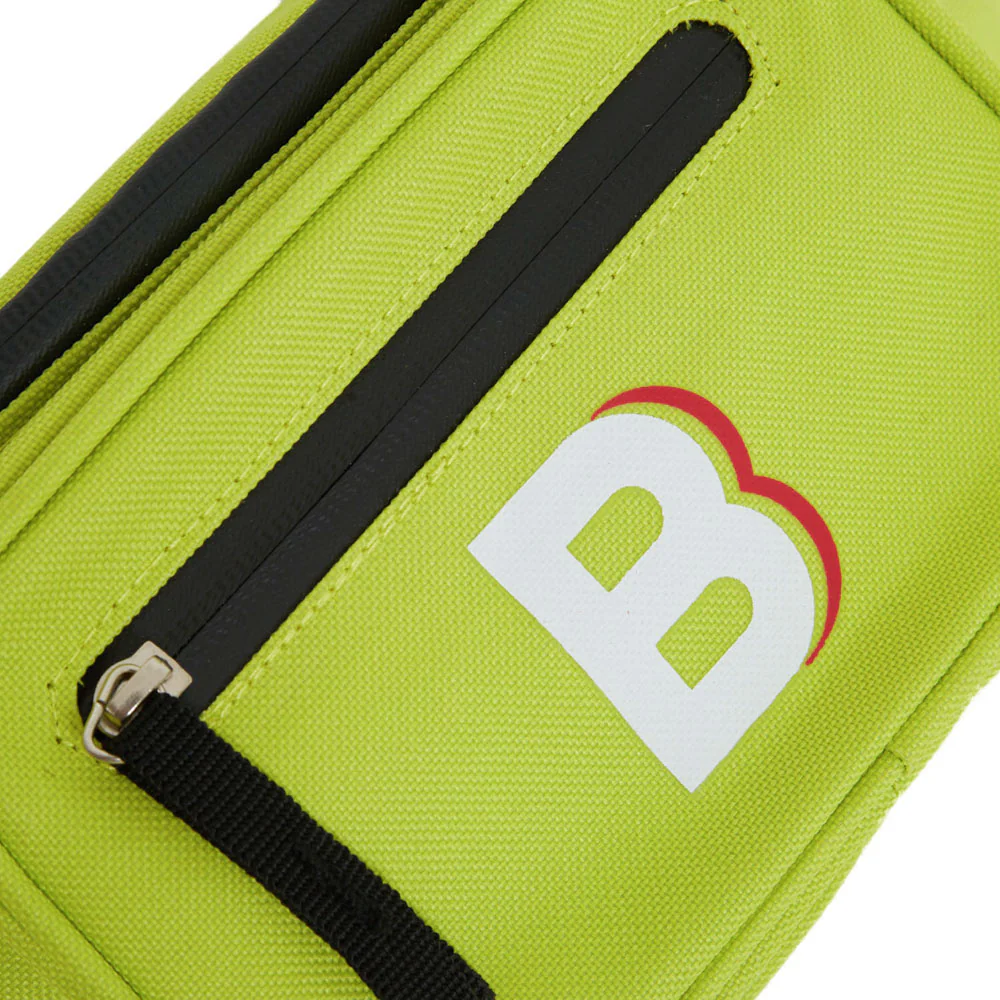 Sac banane logo double zips vert fluo - Image 8