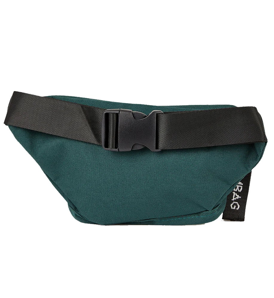 Sac banane logo double zips vert sapin - Image 6