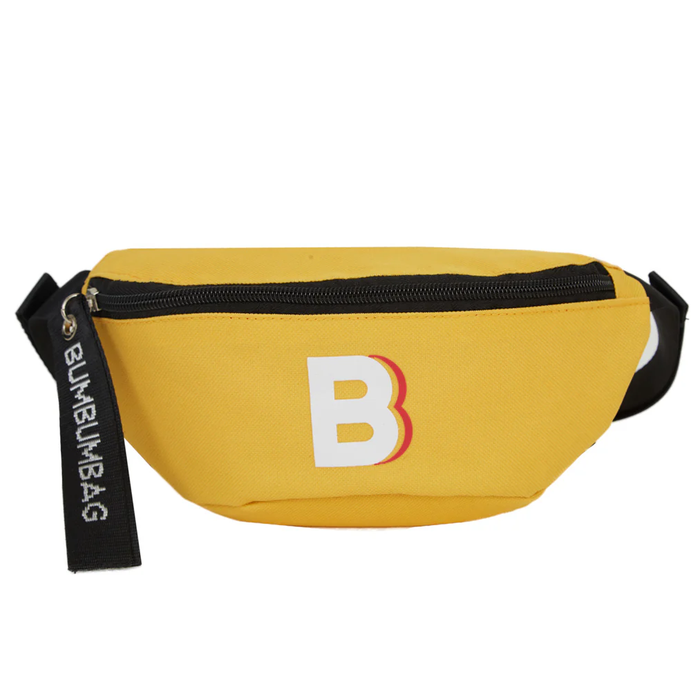Sac banane logo zip jaune - Image 7
