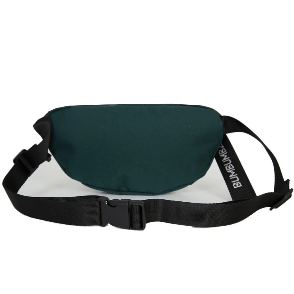 Sac banane logo zip vert sapin - Image 12