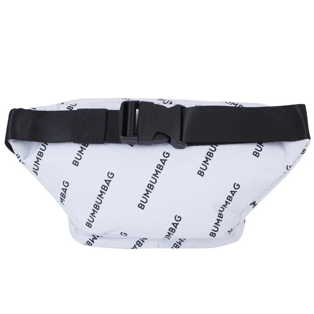 Sac banane logomania double zips blanc - Image 8