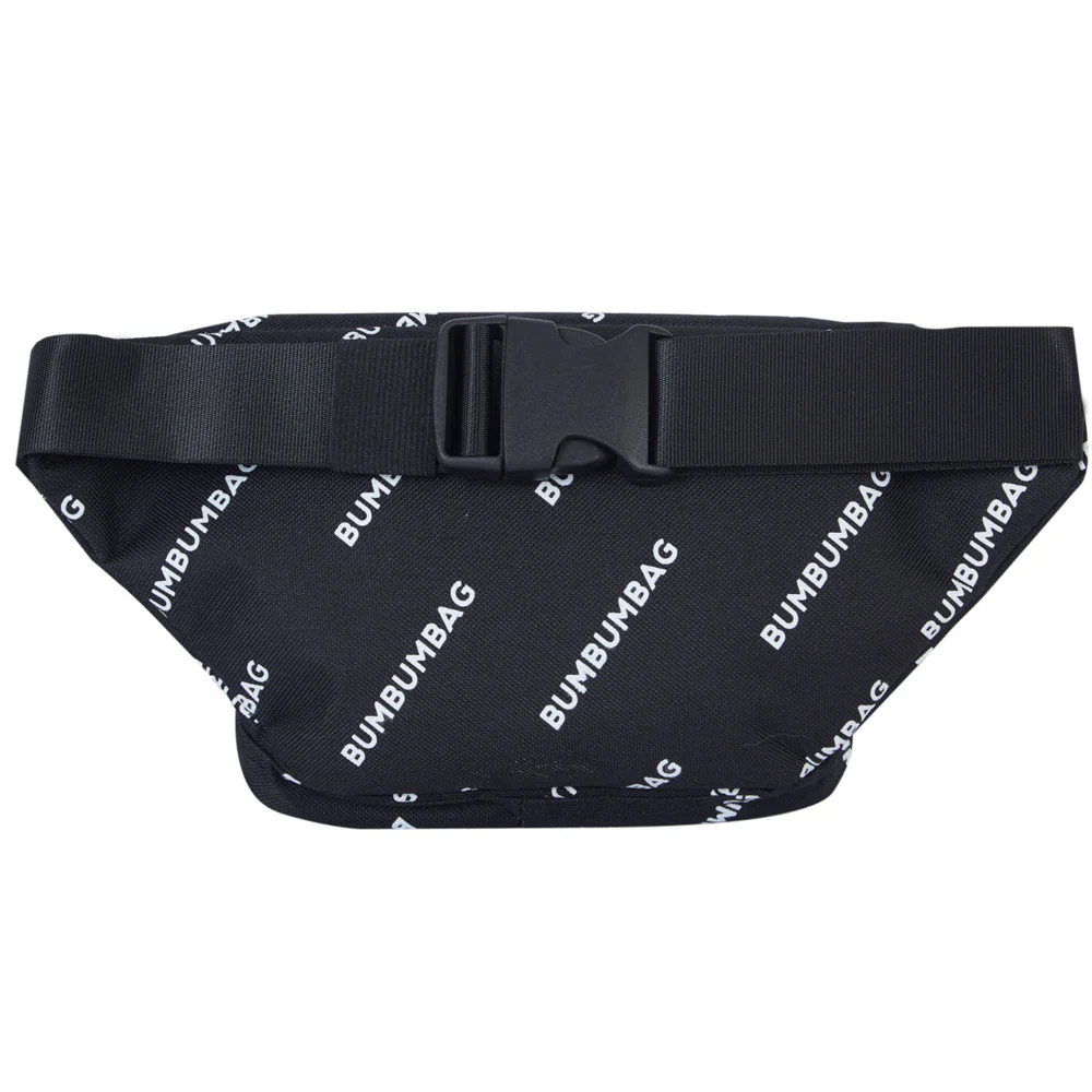 Sac banane logomania double zips noir - Image 8