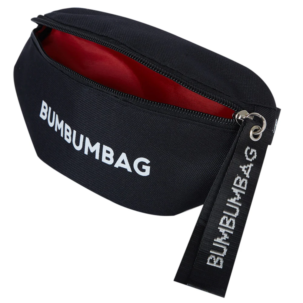 Sac banane texte zip noir - Image 9