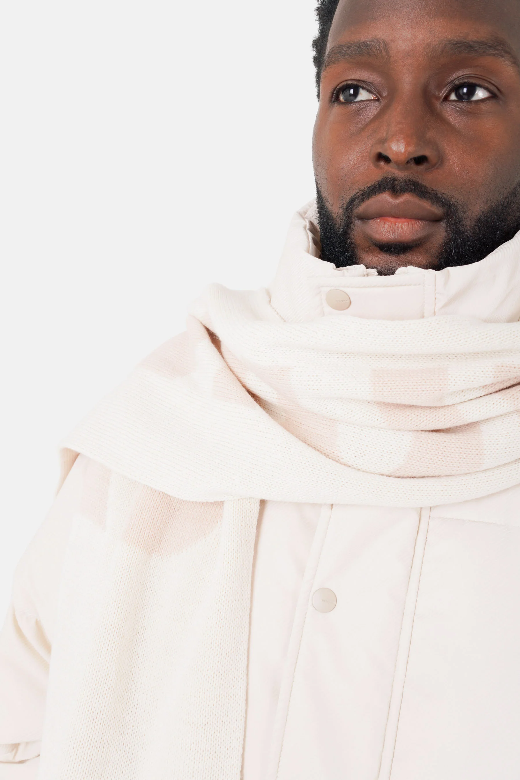 FRINGE printed logo scarf - Image 3