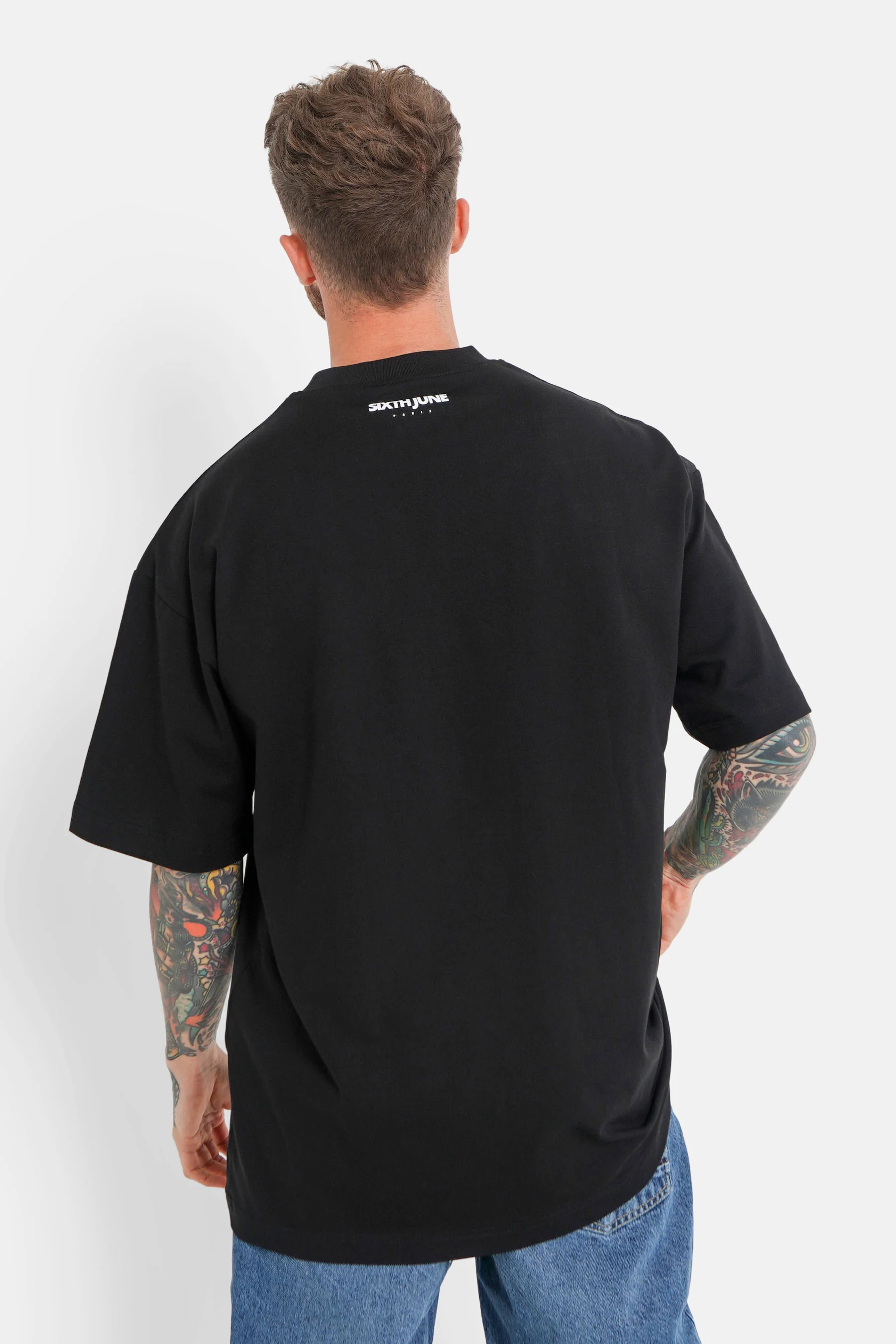 T-shirt imprimé scorpion ailes Noir - Image 5