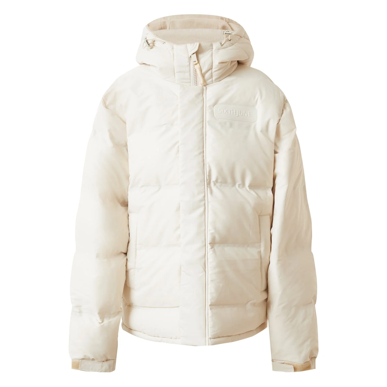 SEAMLESS embossed puffer jacket - Image 6