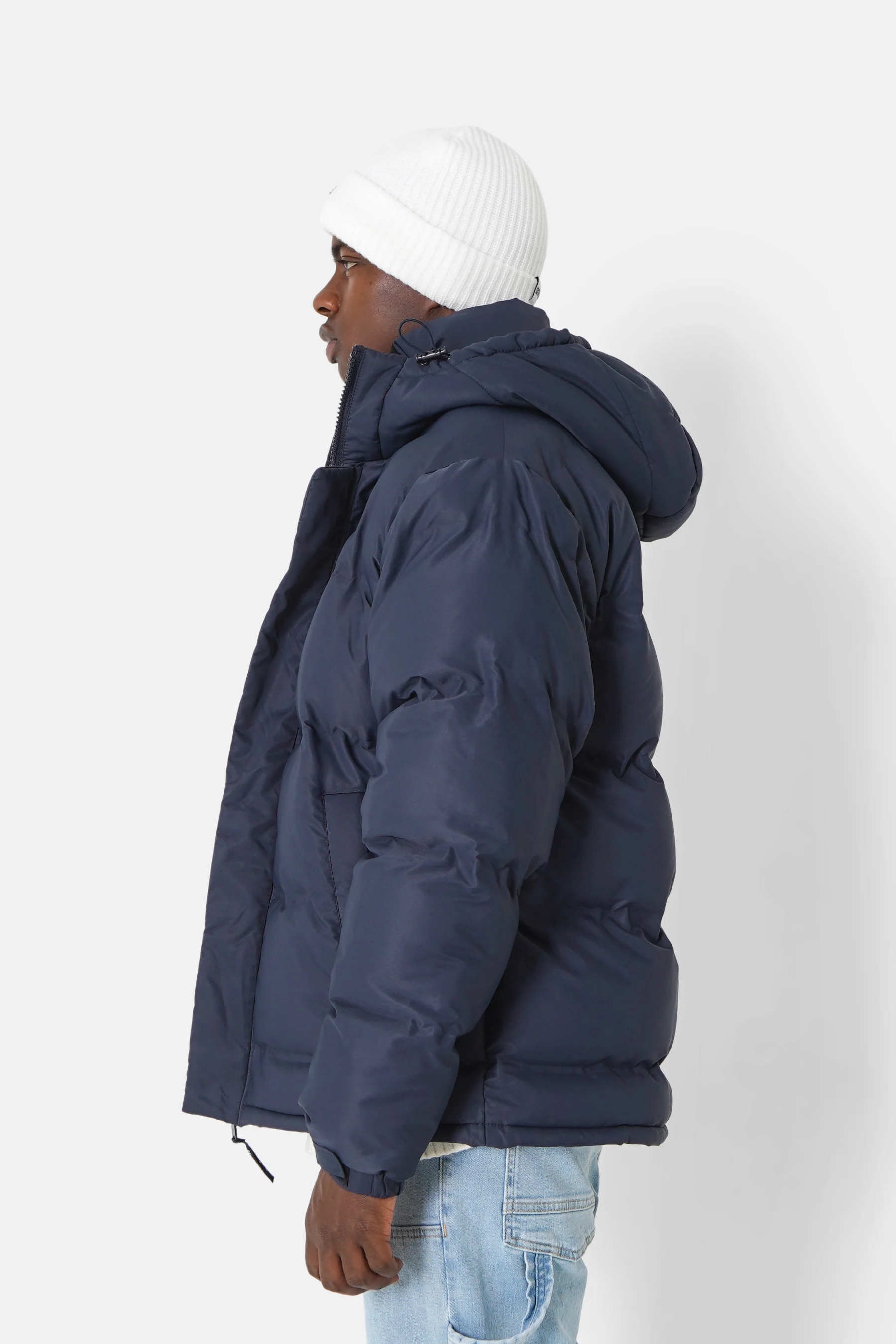 SEAMLESS embossed puffer jacket - Image 4
