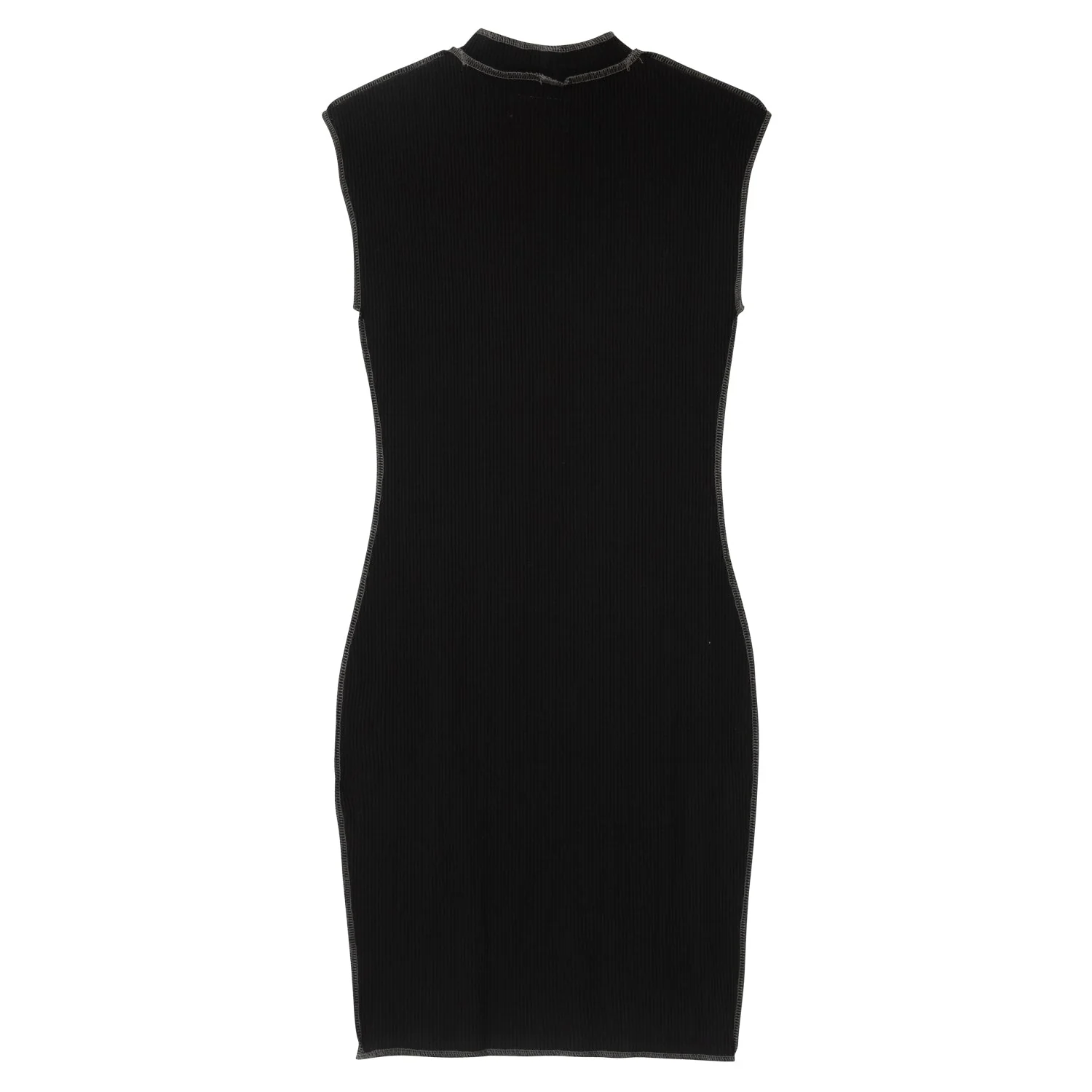 Robe coutures inversées Noir - Image 7