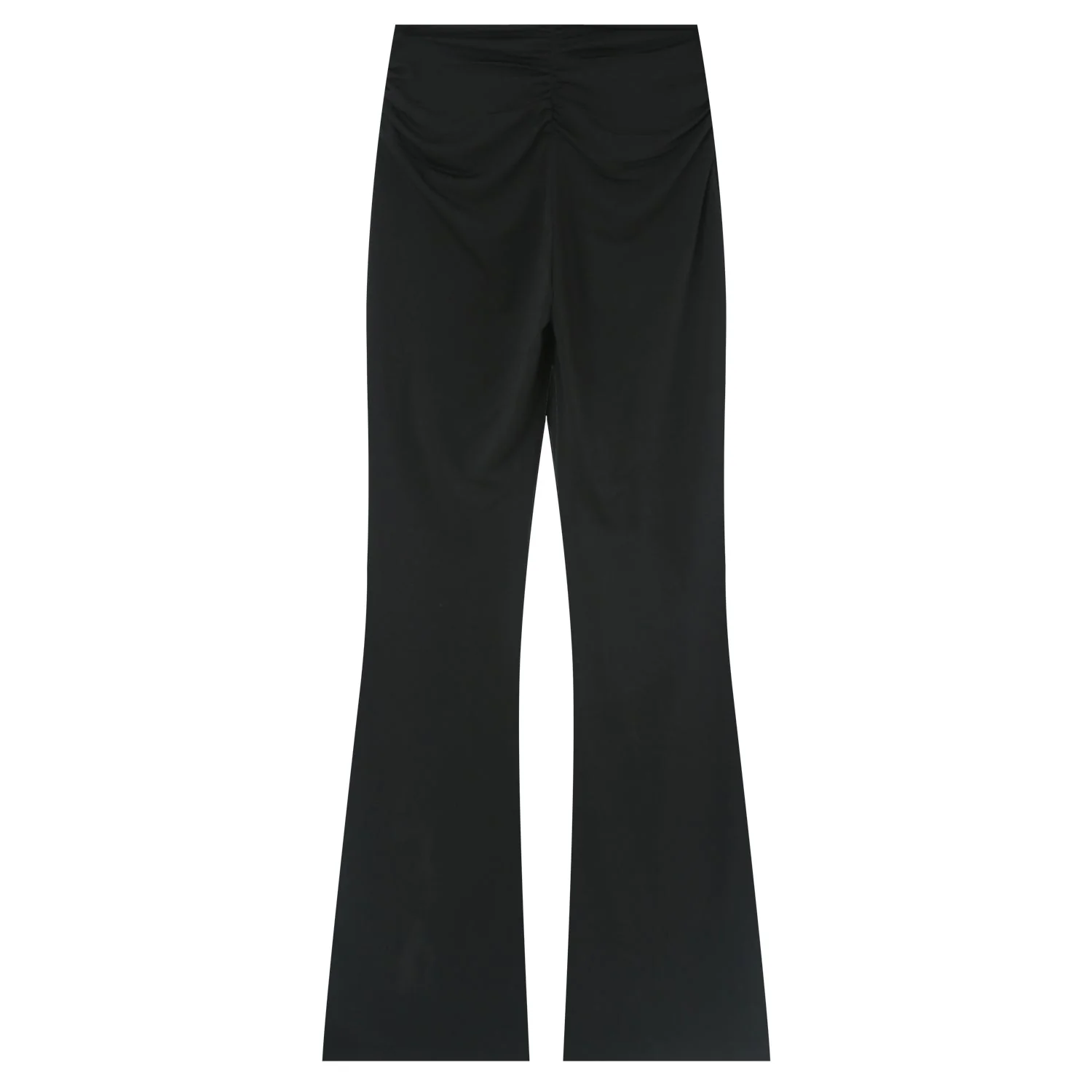 Pantalon fluide agrafes Noir - Image 5
