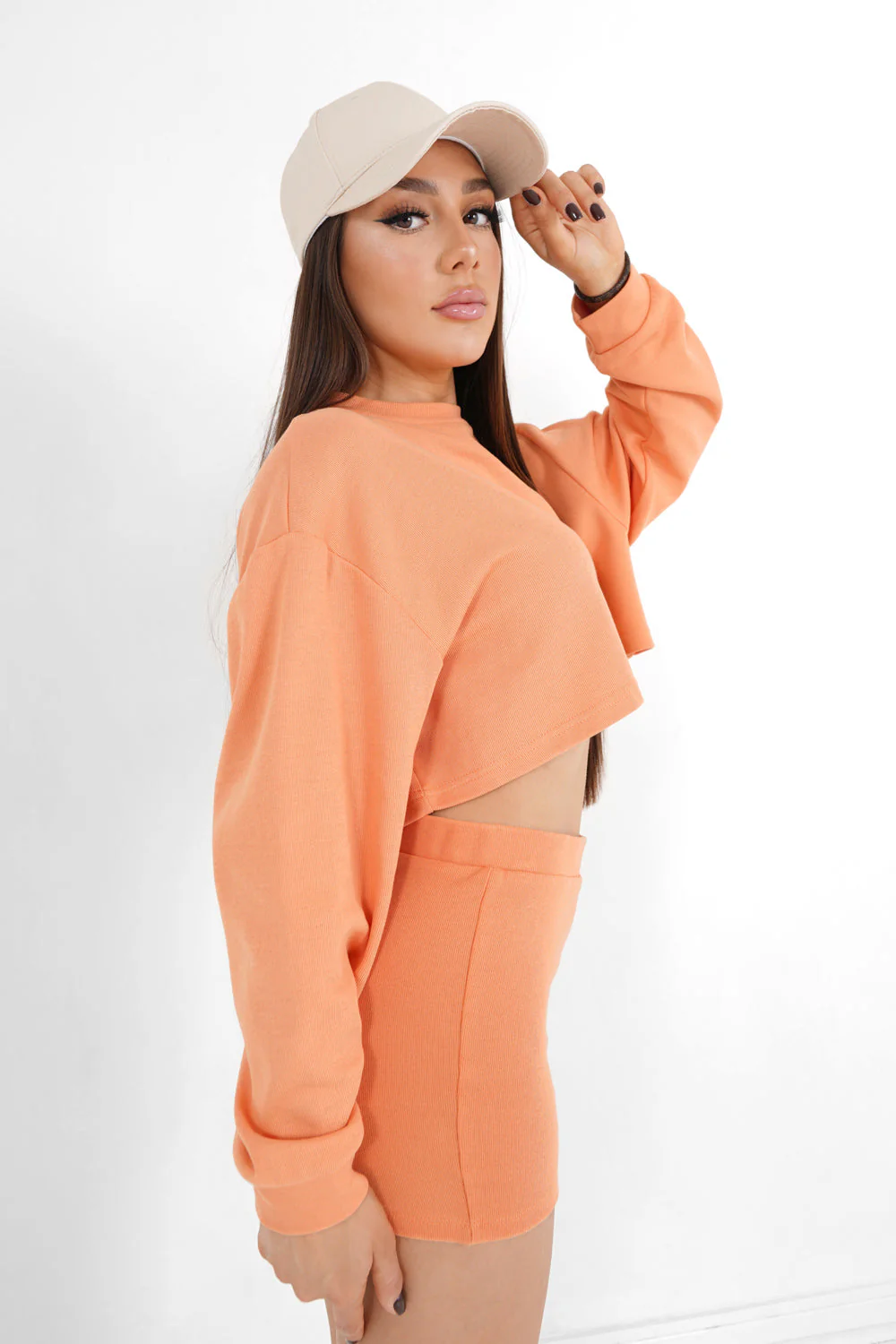 Sweatshirt court sport Orange - Image 4