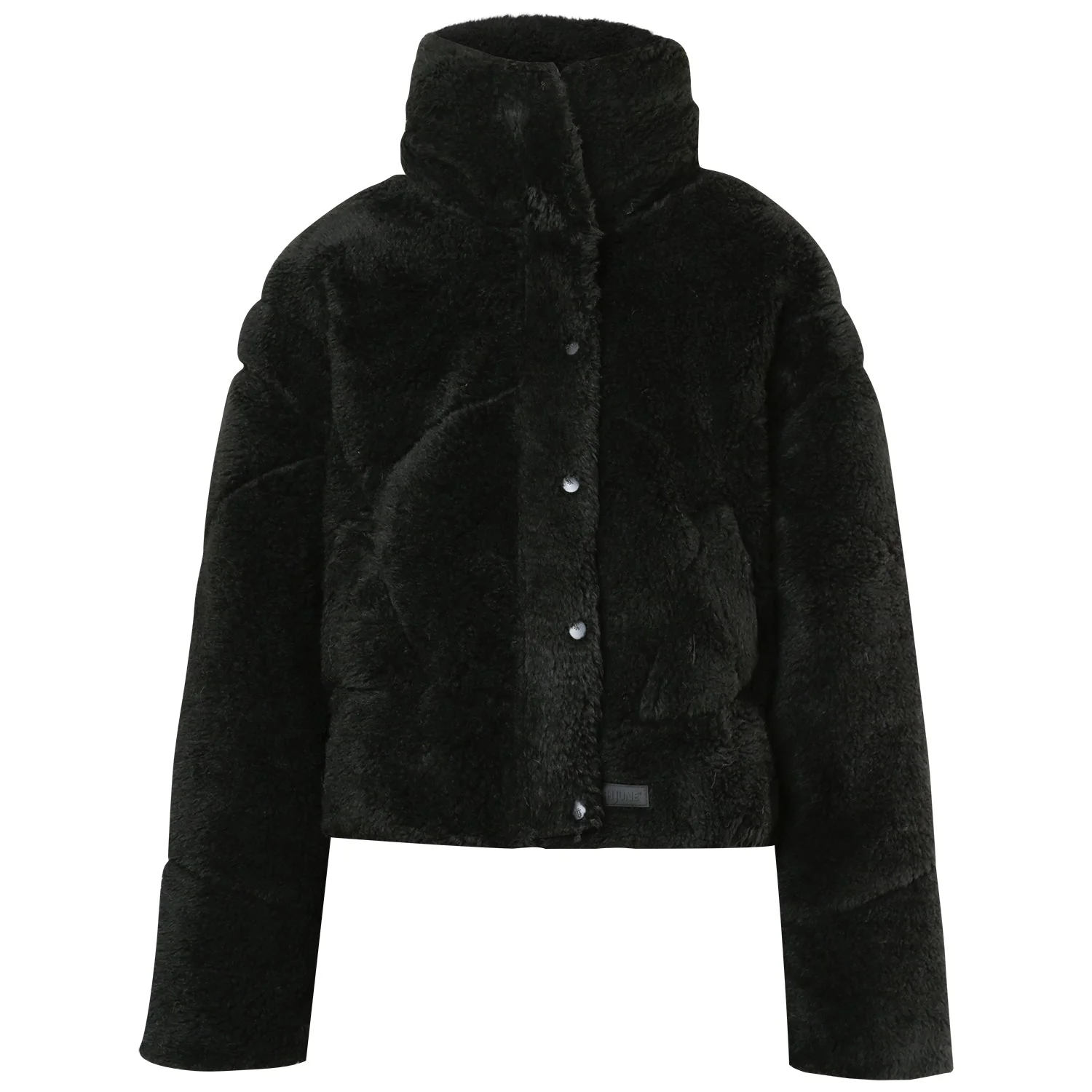 Veste matelassée sherpa Noir - Image 6