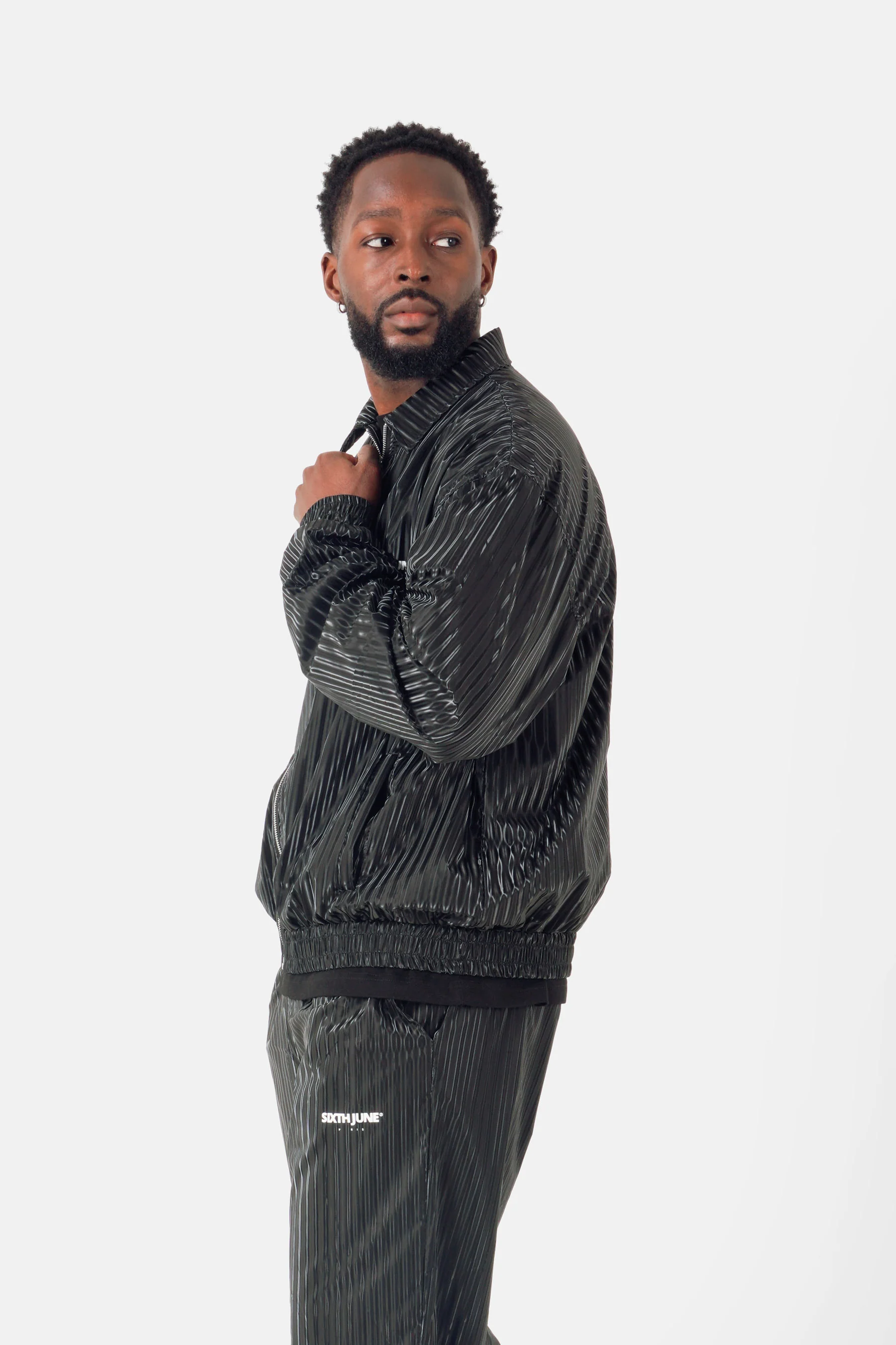 SHINY tracksuit jacket - Image 4