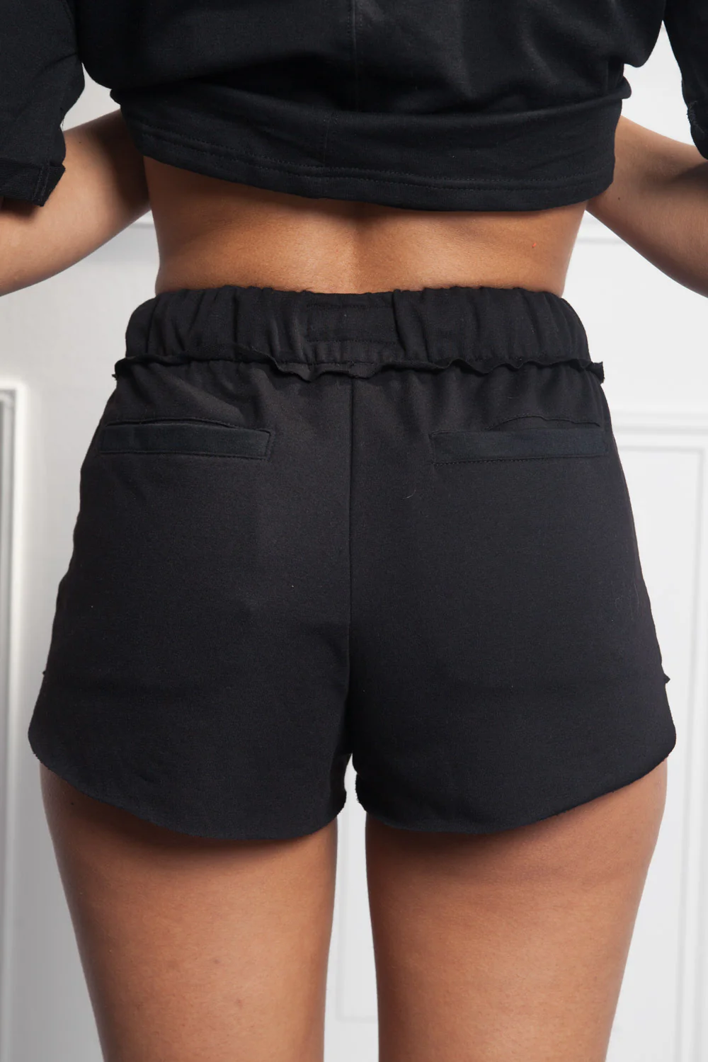 Short logo patch Noir - Image 5
