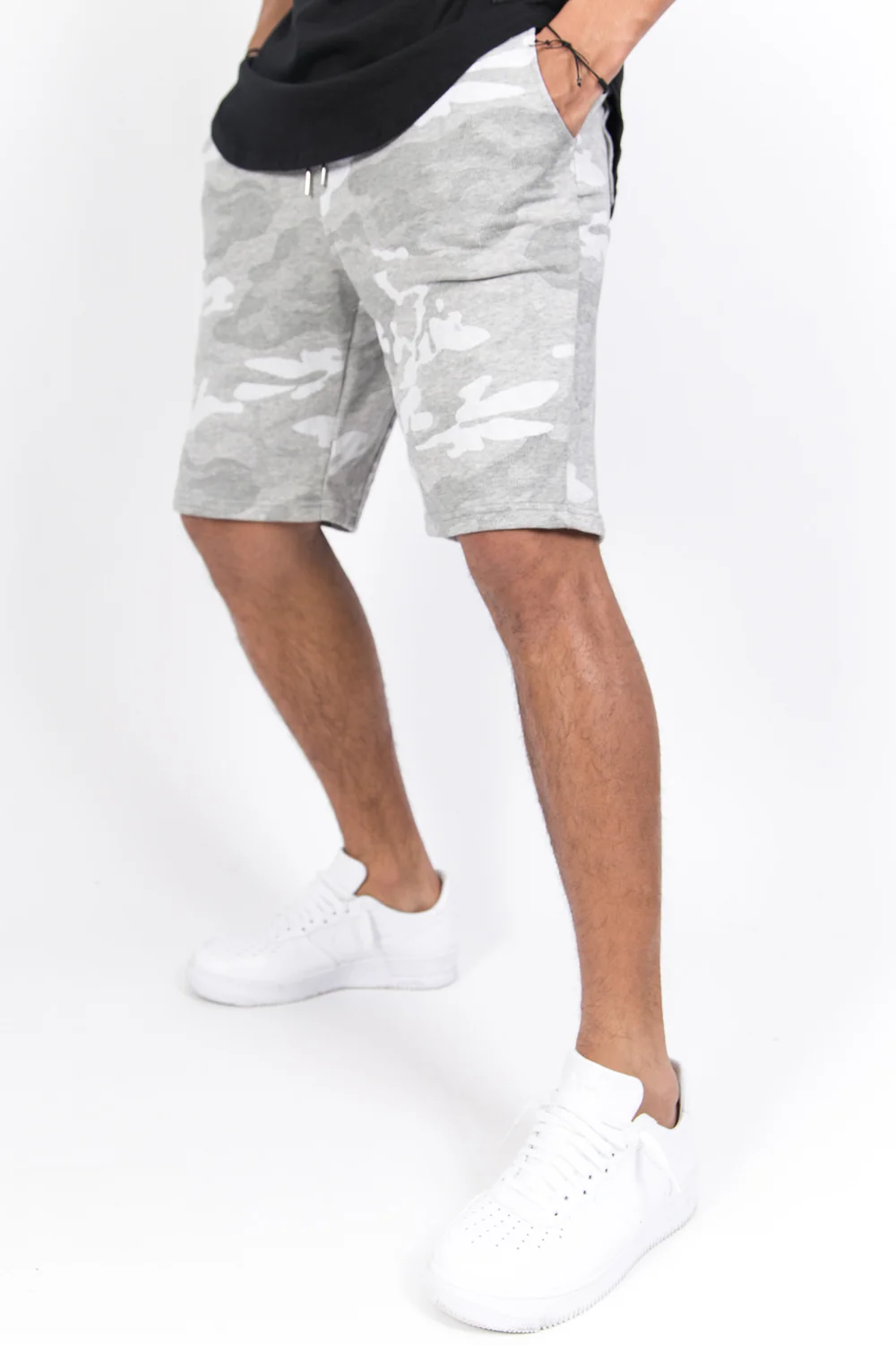 Short camouflage sport gris - Image 5