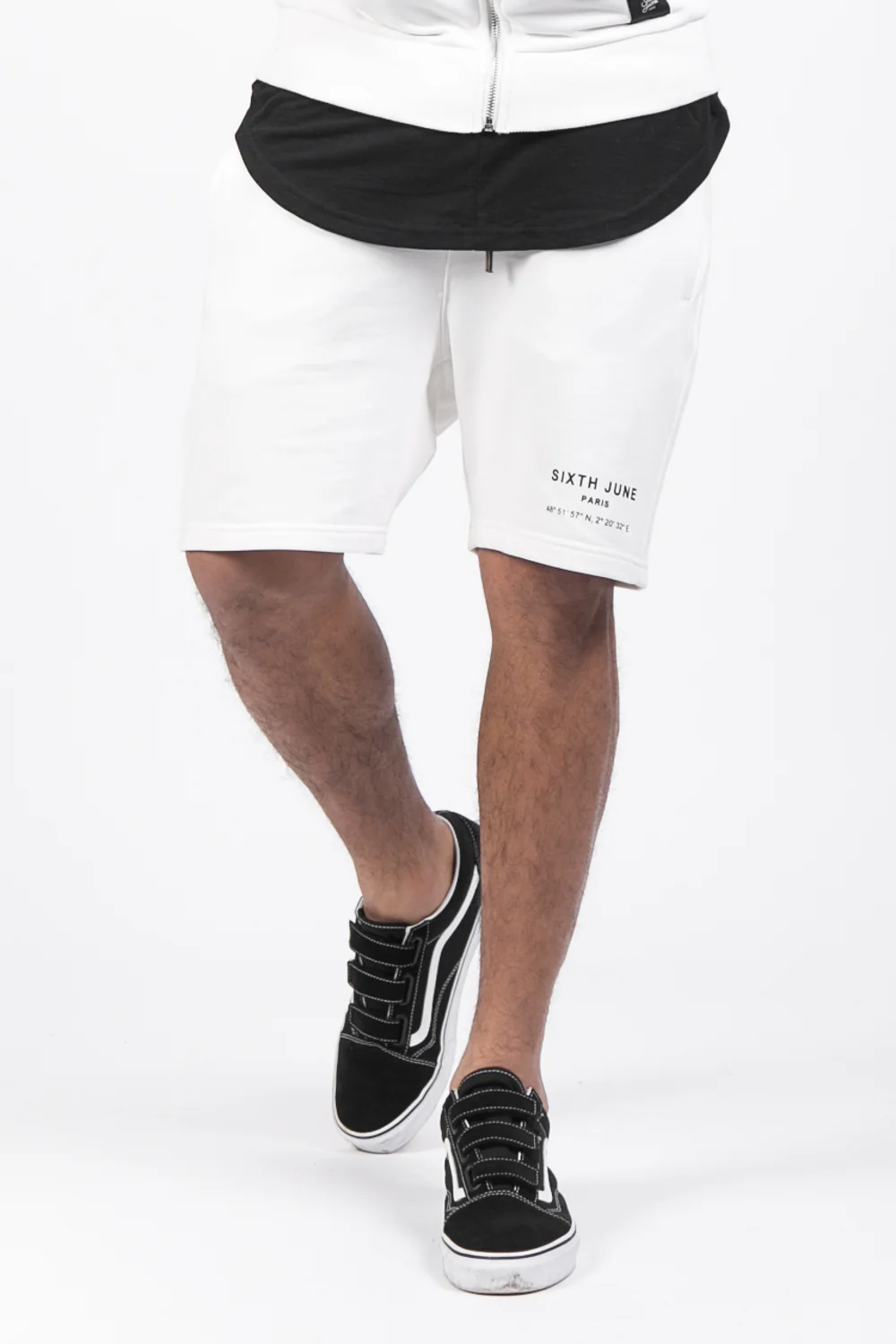 Short Paris GPS blanc - Image 2