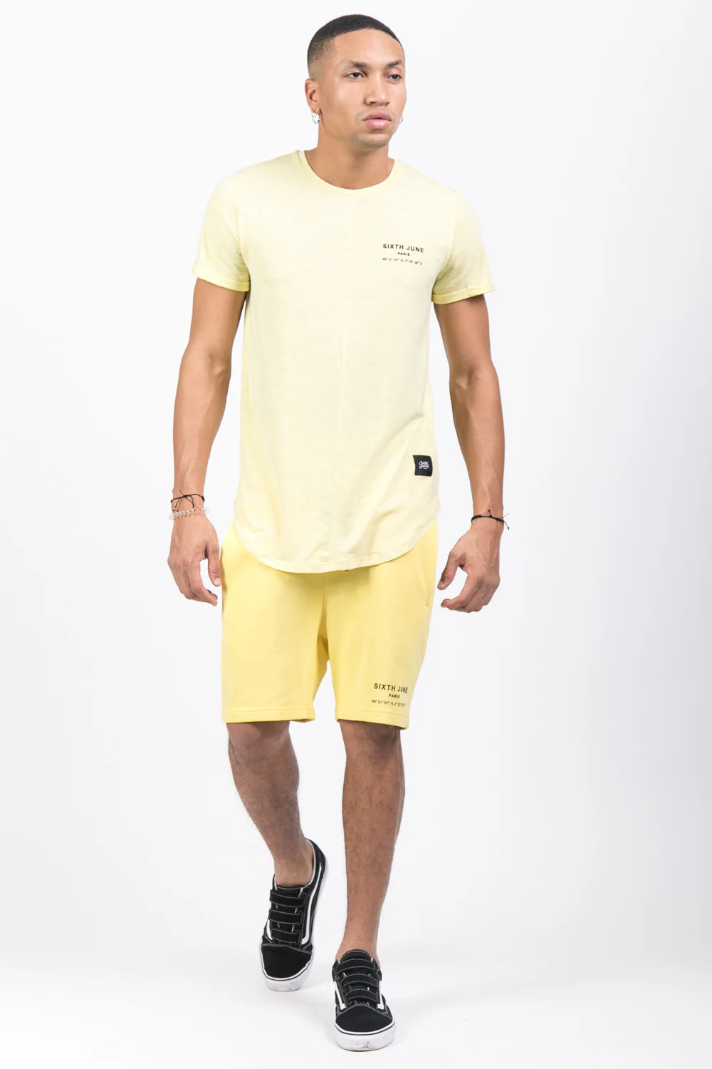 Short Paris GPS jaune - Image 4