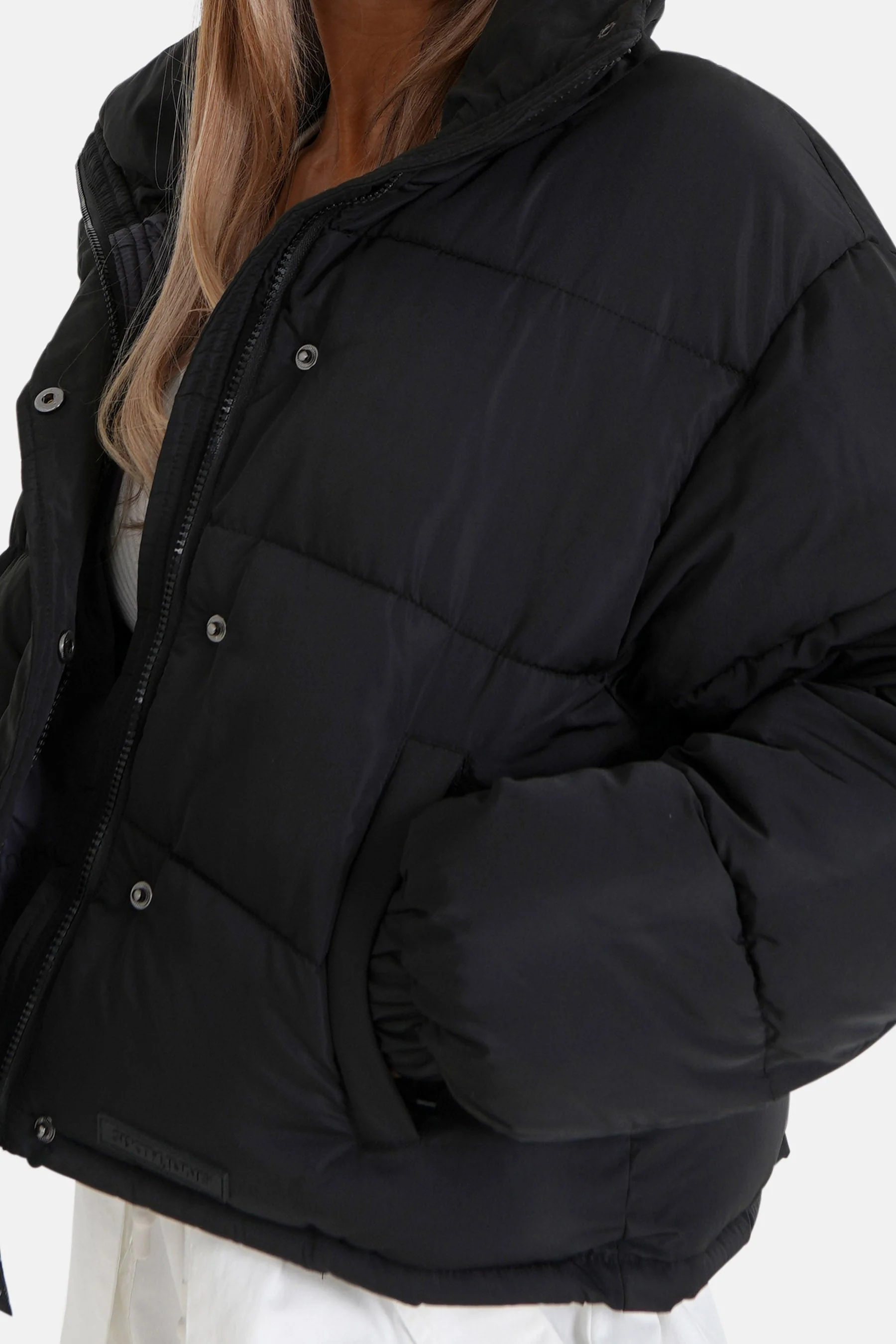 CURLY patch puffer jacket - Image 3