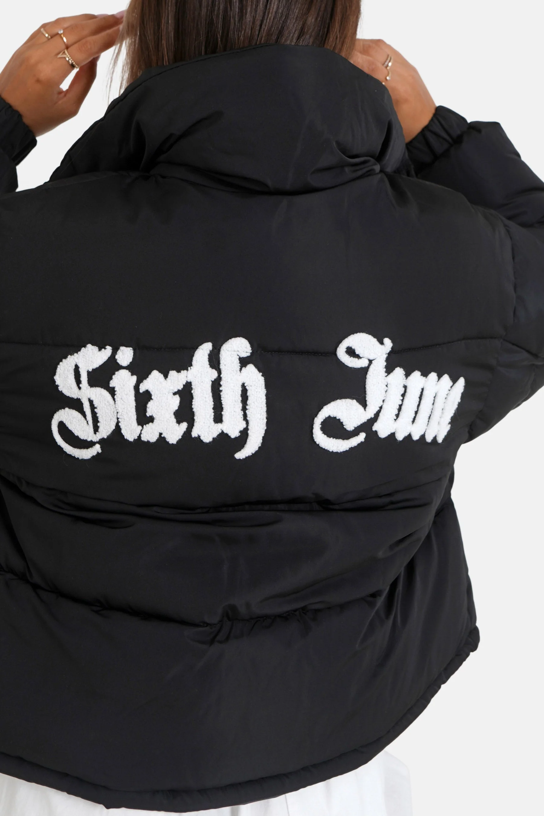 CURLY patch puffer jacket - Image 4