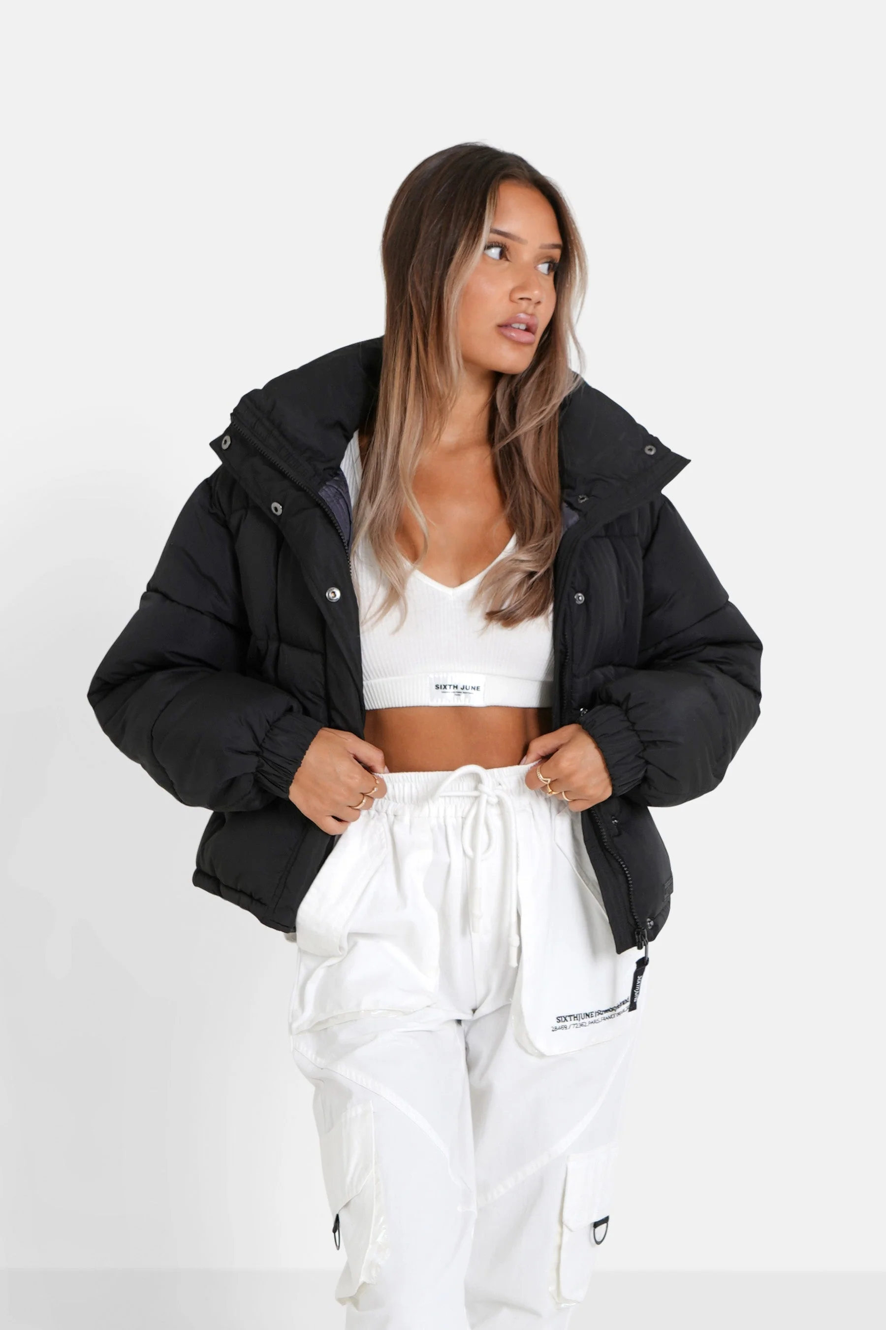 CURLY patch puffer jacket - Image 5
