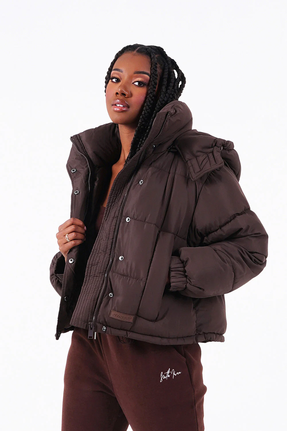 OVERSIZED puffer jacket - Image 4