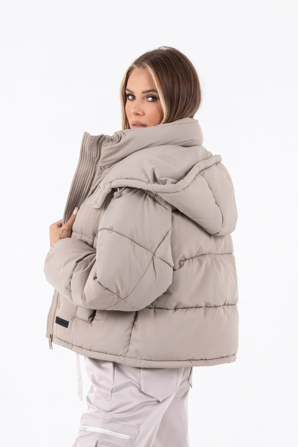 OVERSIZED puffer jacket - Image 4