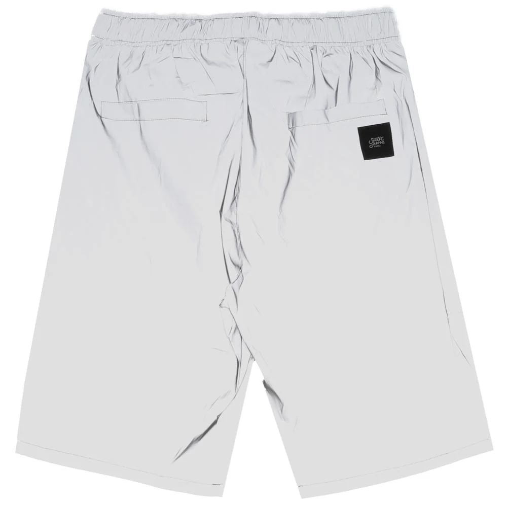 Short réfléchissant logo gris - Image 6