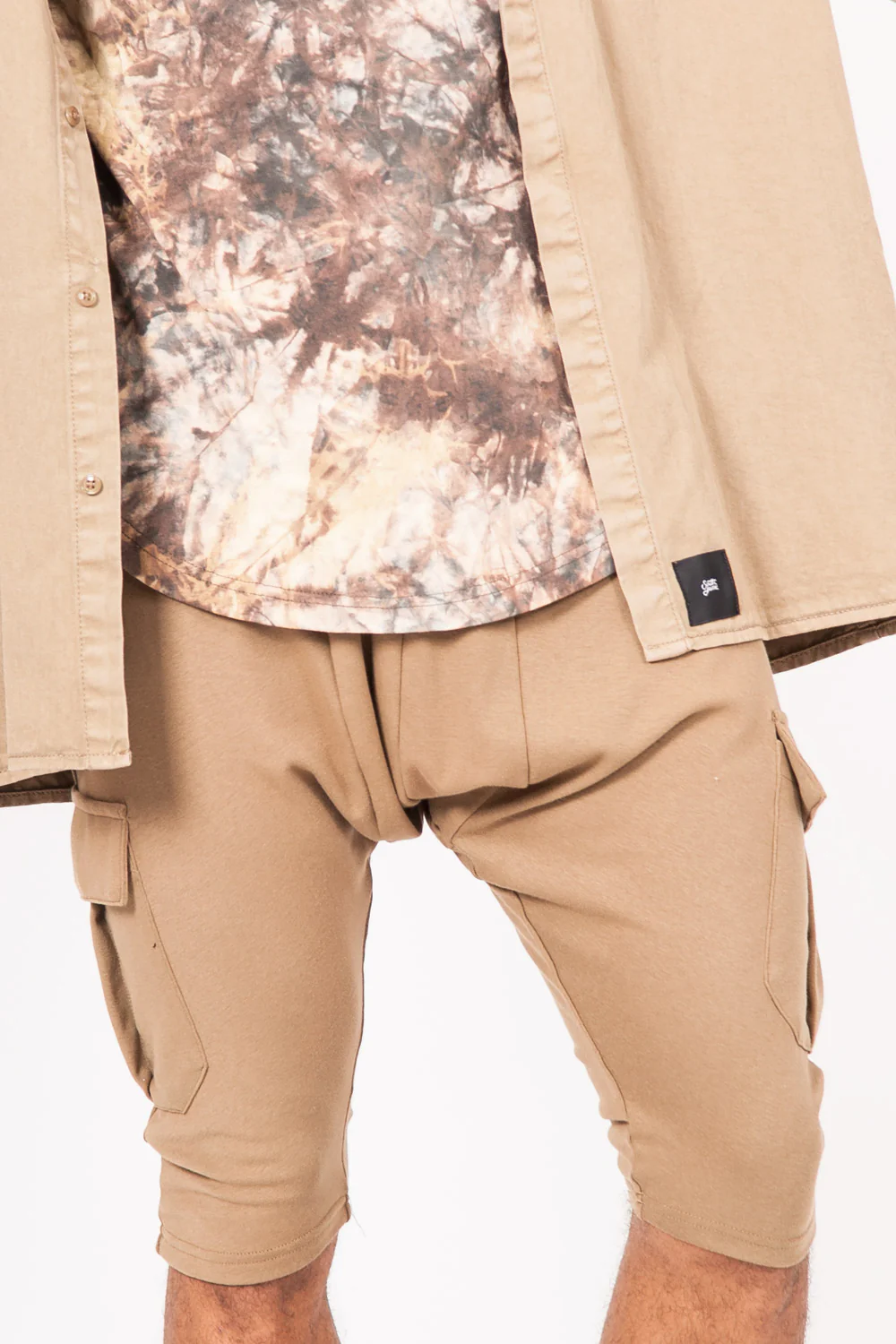 Short sarouel cargo beige M2428VST - Image 3