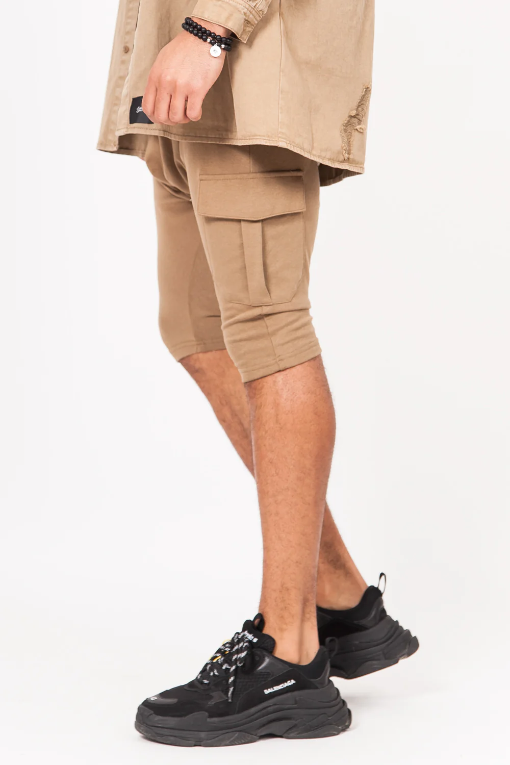 Short sarouel cargo beige M2428VST - Image 4