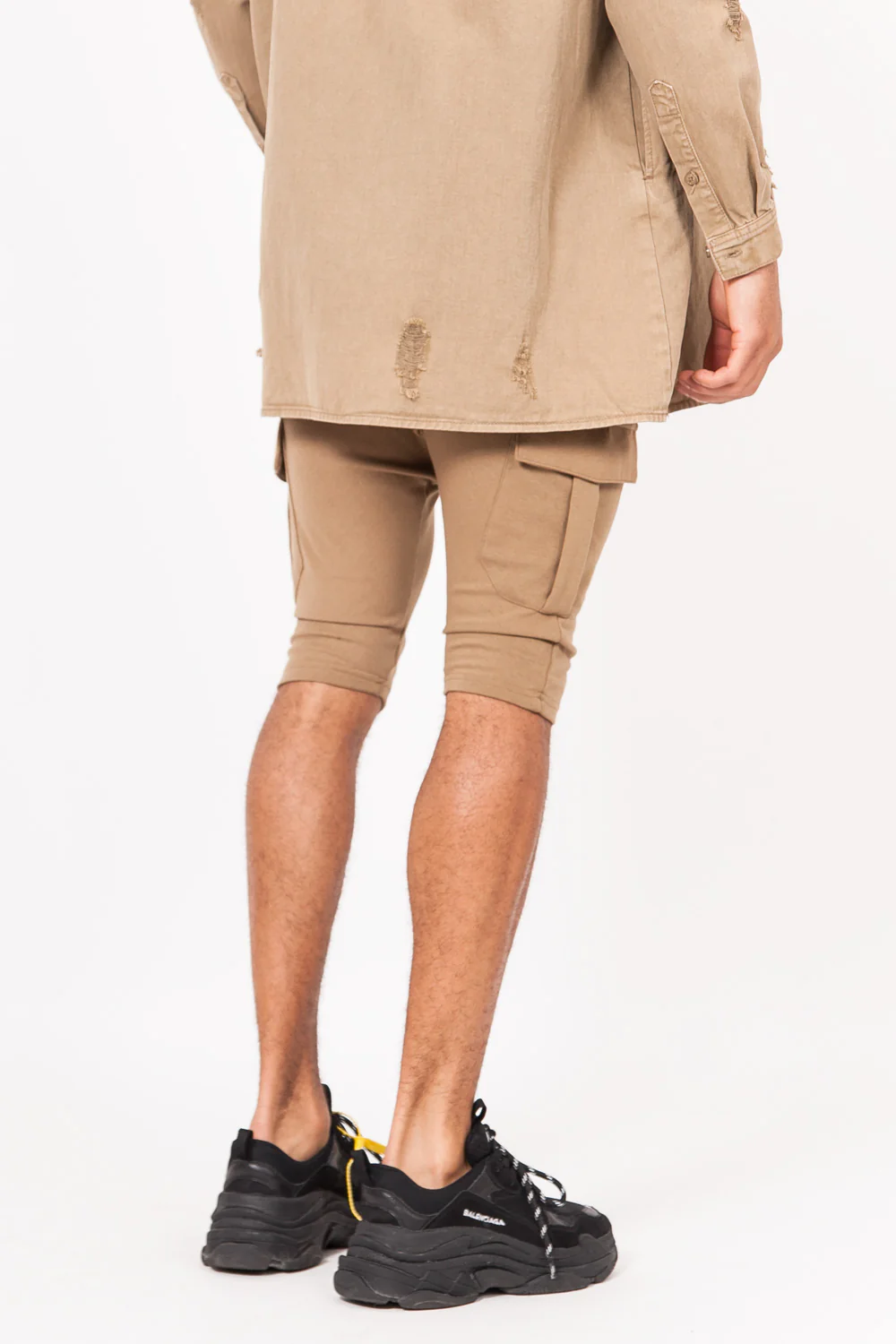 Short sarouel cargo beige M2428VST - Image 5