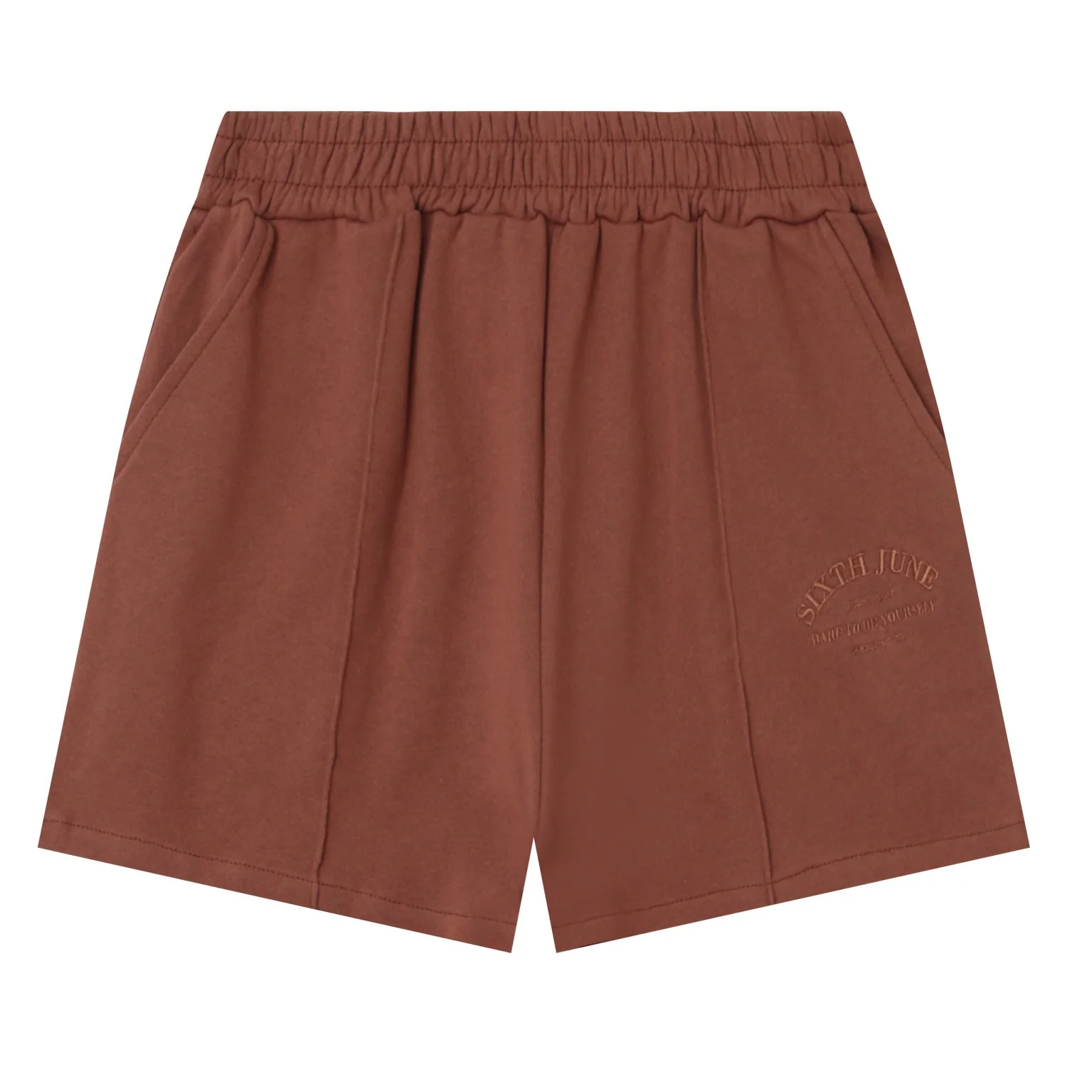 Short confort logo marron - Image 6