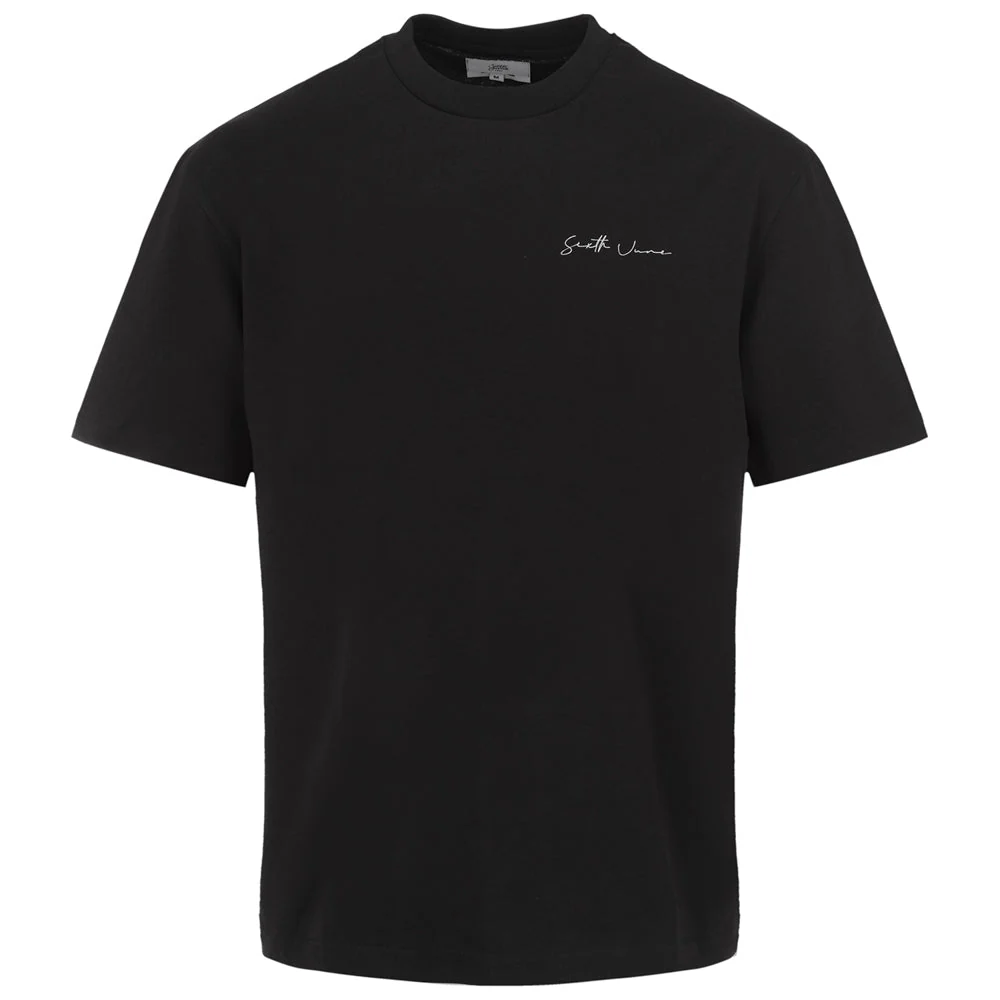 T-shirt signature arrière Noir - Image 7