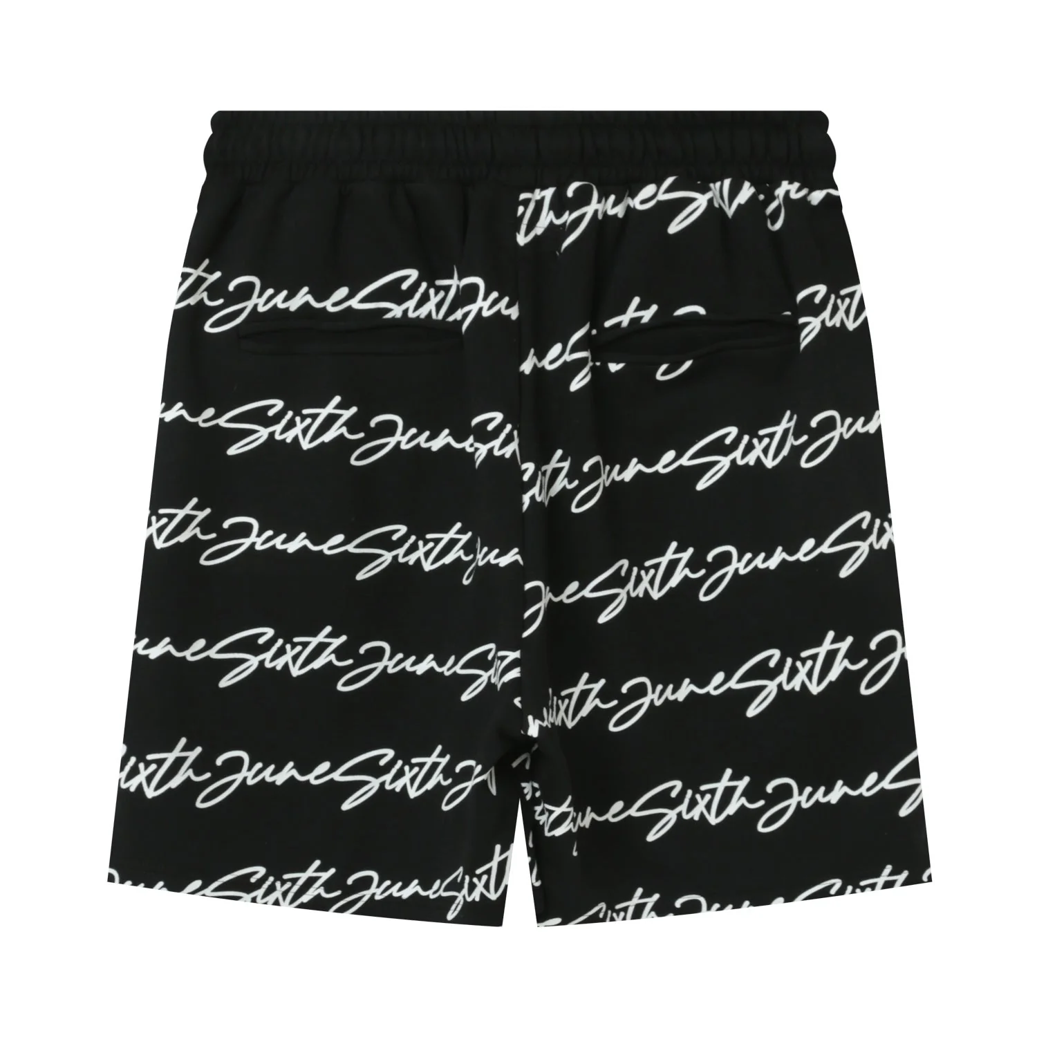 Short logo signature imprimé Noir - Image 7