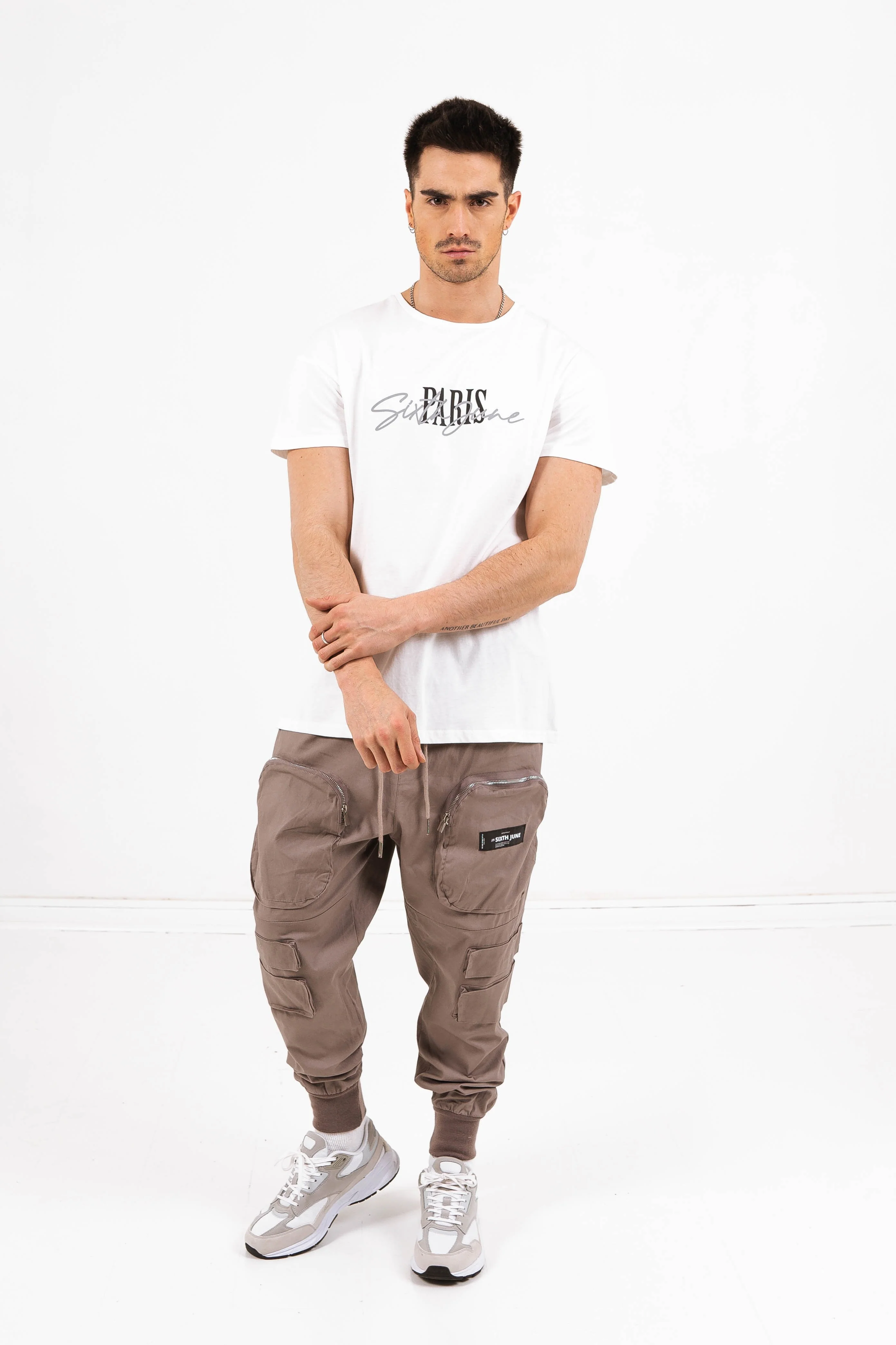 T-shirt Paris signature blanc - Image 2