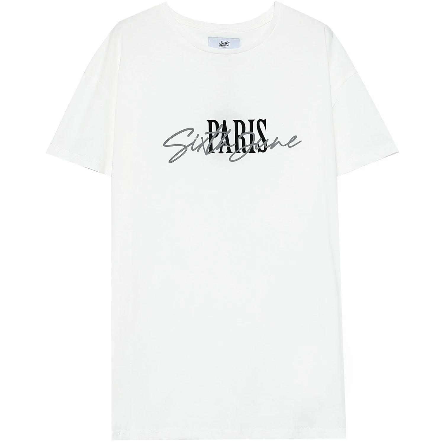 T-shirt Paris signature blanc - Image 6
