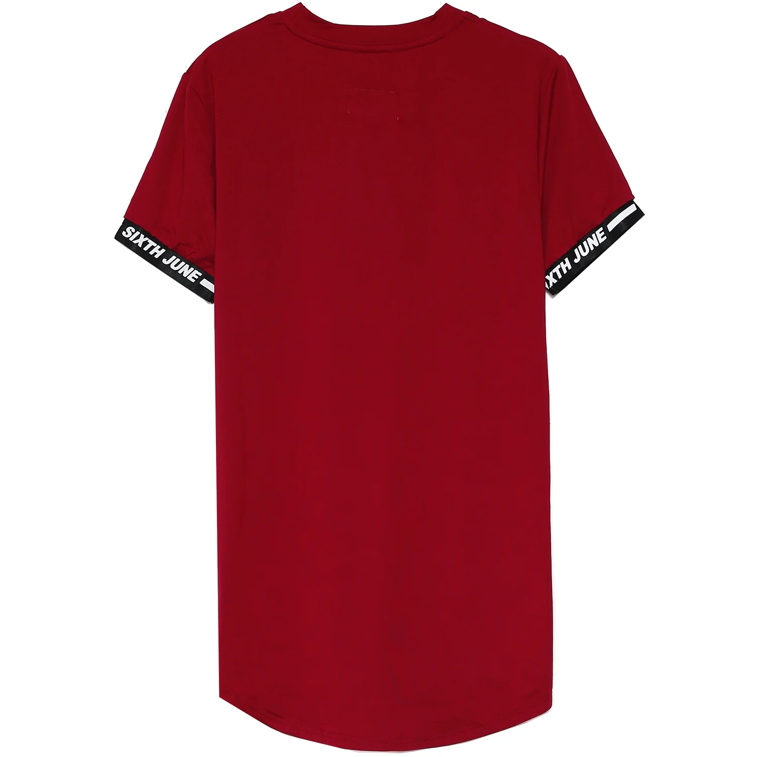 T-shirt moulant logo élastique rouge - Image 7