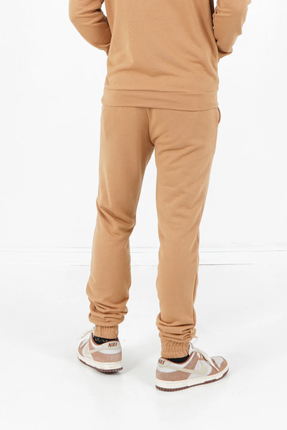 Jogging logo signature Marron clair - Image 5