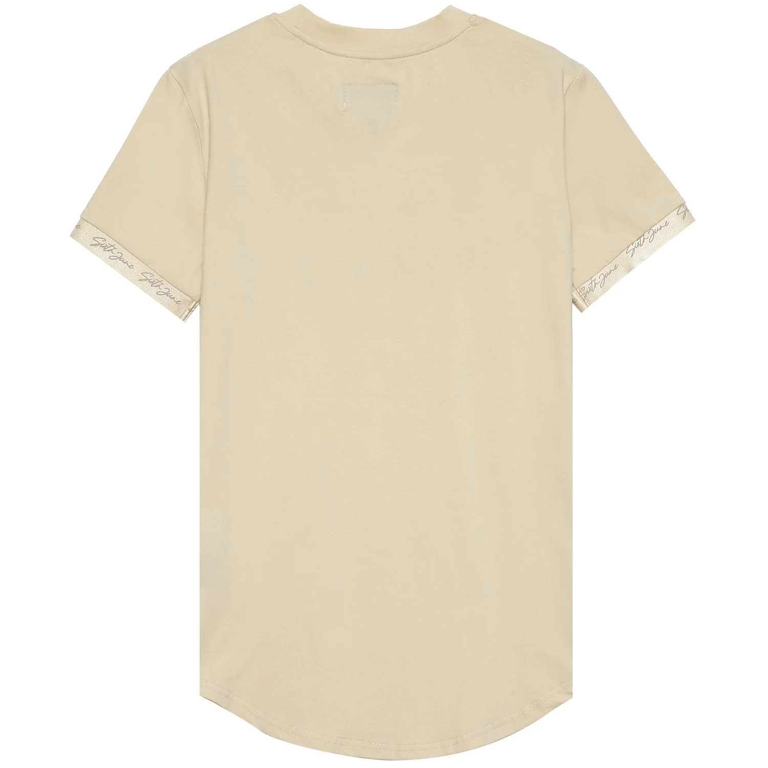 T-shirt logo signature relief Beige - Image 7